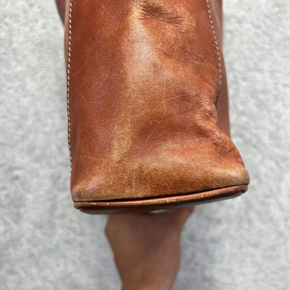 Raffaello Firenze Tote Bag Genuine Leather Arte Fiorentina Florence Italy Made